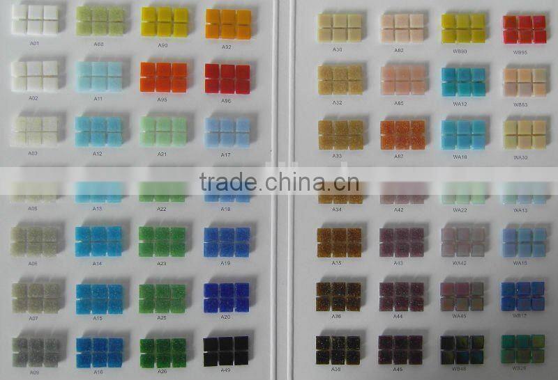 Grey Smalto glass mosaic hobby craft kit tile handmade material