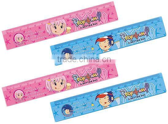 cheap price Non-toxic 15cm plastic scale ruler