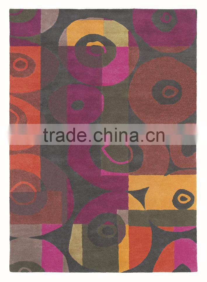 Great hand tufted rug for decoration, apartment, balcony