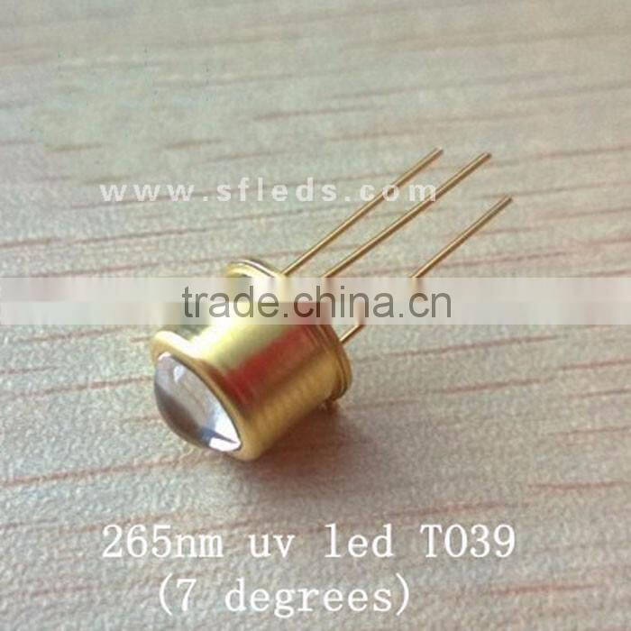 SMD 3535 quartz glass Deep 275nm uvc led for water purifier