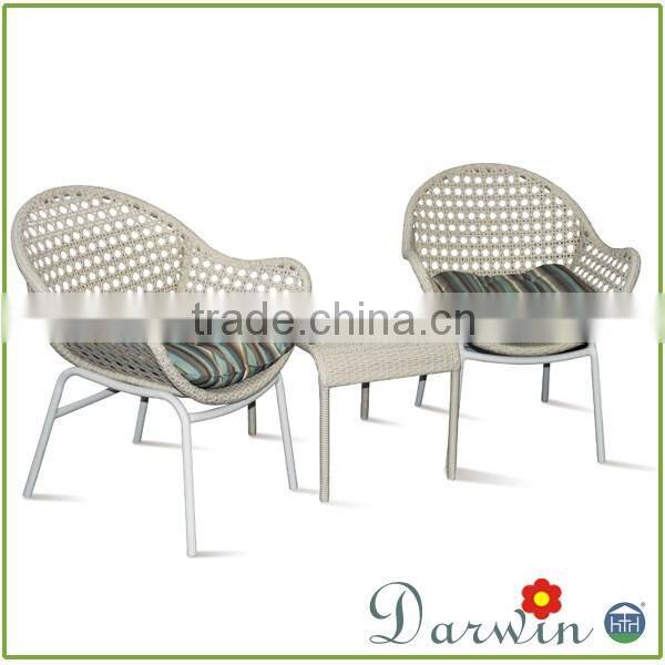 Casablanca new design outdoor garden patio rattan table arm chair