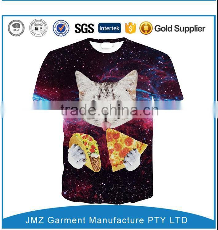 Customized tshirt wholesale print tshirt with your own desgin 2016