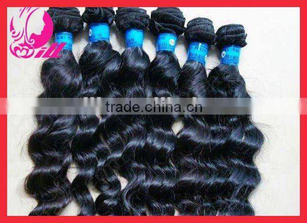 Pretty Gold Human Hair Jerry Curl Hair Bulk Human Remy Hair Extension