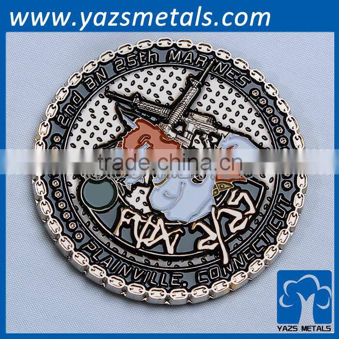 china custom metal factory custom metal east india company coin