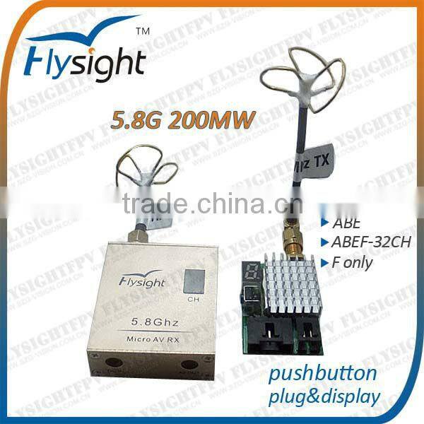 D667 FPV Audio Video TX & RX Transmitter Receiver 5.8GHz for Electric UAVs Helicopter