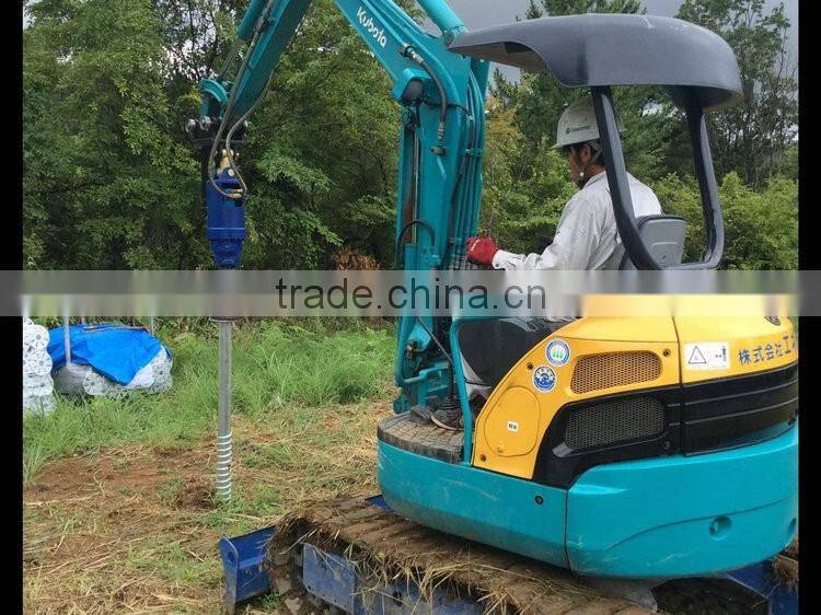 Excavator attachment pile driver for sale Best Selling
