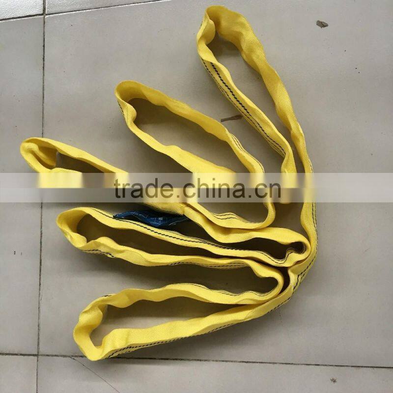 EN1492 EA type polyester material round soft lifting sling
