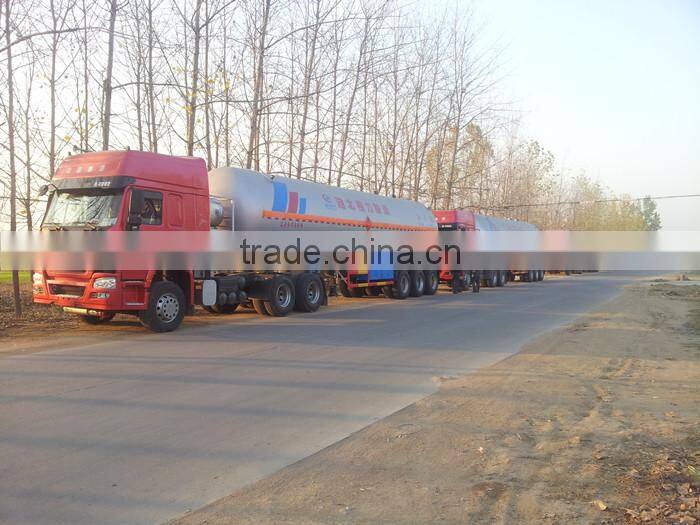 China brand LPG transportation truck hot sale LPG tank truck FAW 35.5CBM mini LPG truck