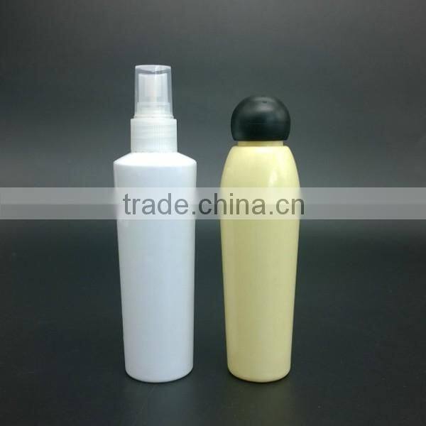 High quality screen printing 120ml 4oz Pet Plastic Bottle with cap for personal care use