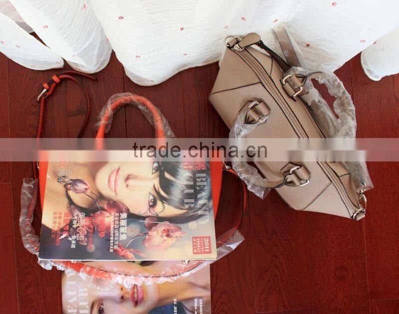 Fabric with-out print african beautiful young girls office shoulder handbag 2016 fabric tote bags