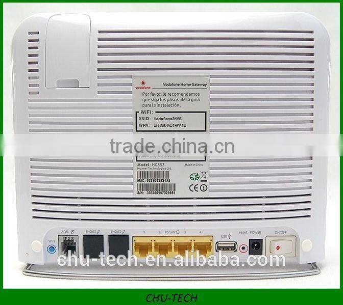 unlocked Huawei HG553 54M wireless router built-in ADSL2 with 64 M memory