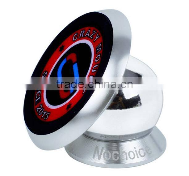 top selling 360 degree rotation adjustable magnetic air vent mount holder for car