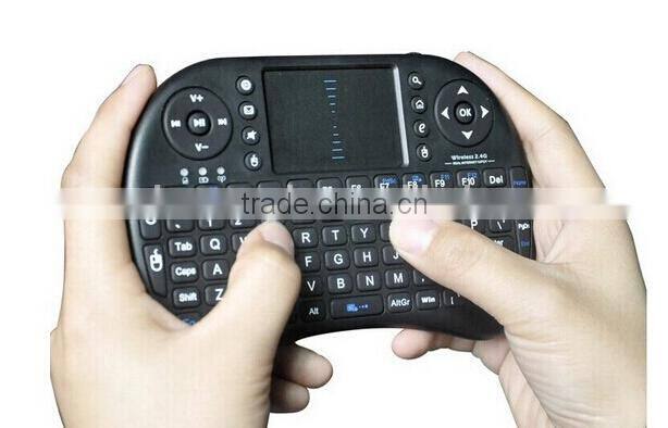 2.4G wireless air mouse with touchpad for android tv box and mini pc
