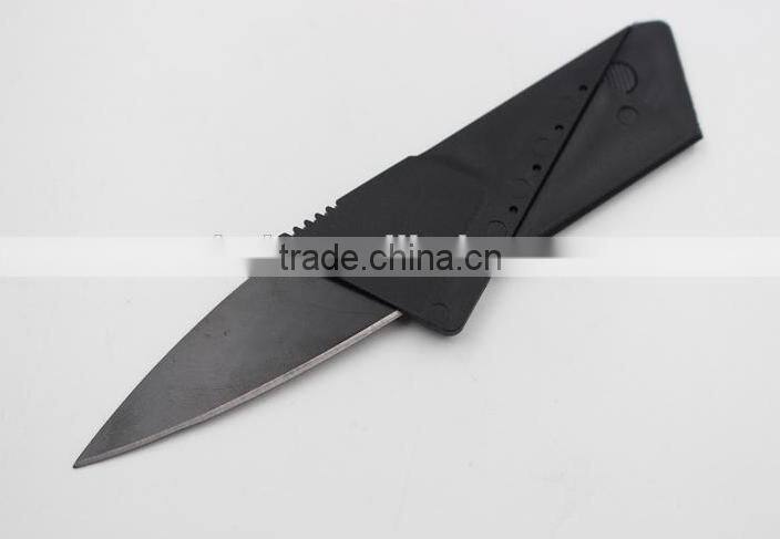OEM multifunction stainless steel folding credit card knife