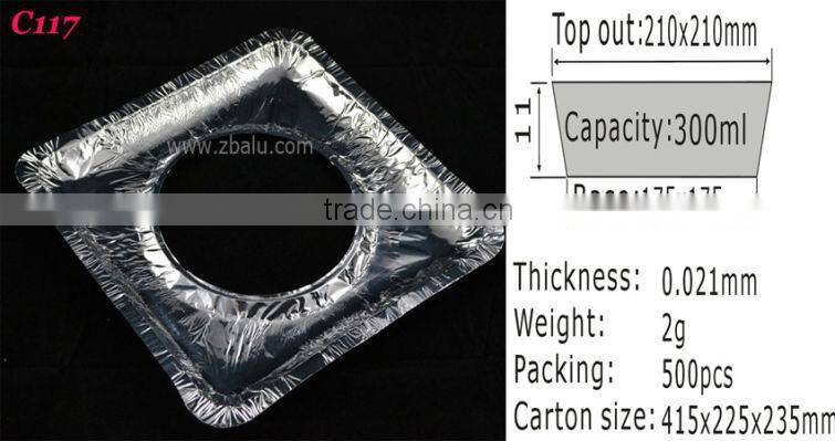 Zhognbo Aluminum foil oven pad for household kitchen use C117