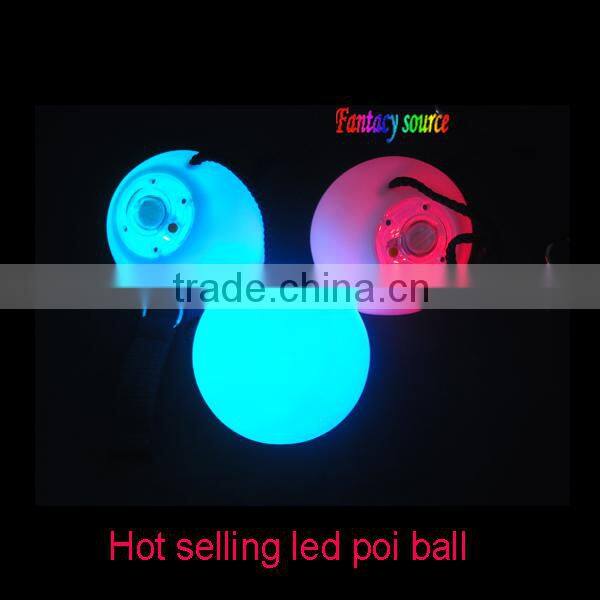 cheapest led poi ball,led juggling glow poi ball,RGB Color Changing LED Poi Ball, Flashing LED Poi Ball, Light Up Poi Balls