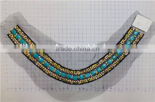 Fashion New Arrival Beaded Collar Neckline