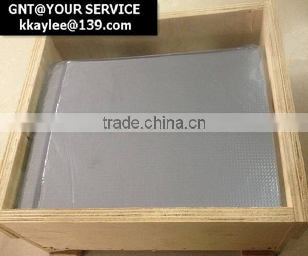 Various embossed metal plates for laminating cards