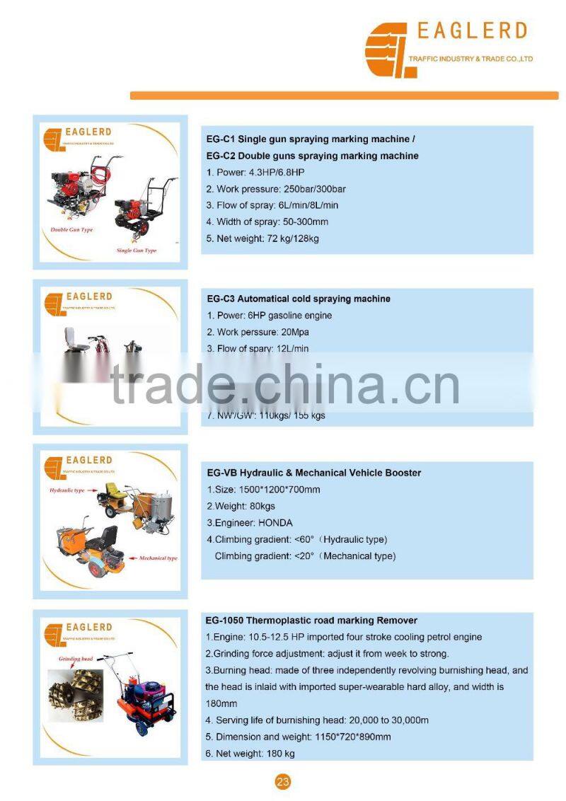 All kinds of Road paint machine and Road marking machine