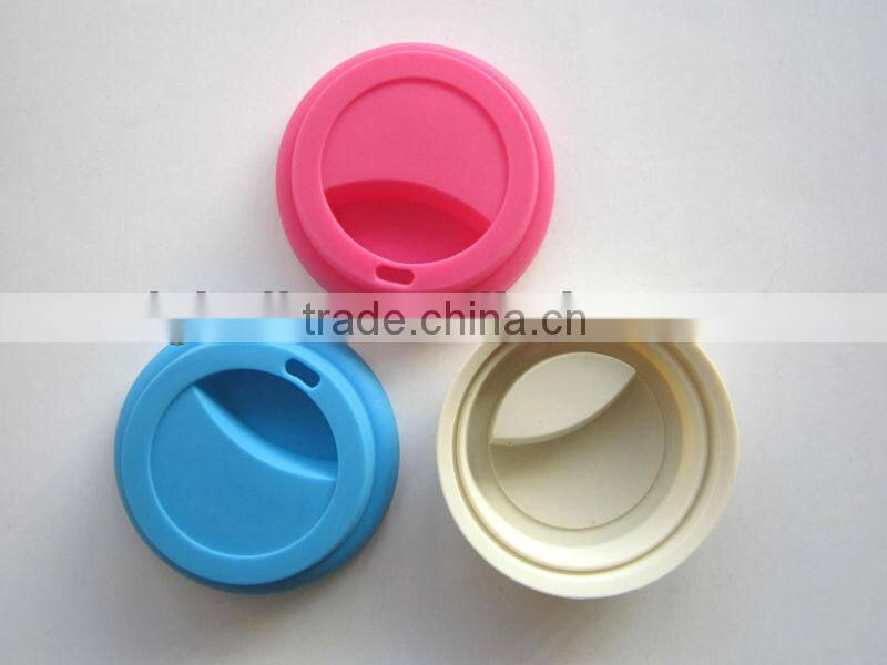 Eco-friendly and FDA certificated silicone Coffee Cup Lids