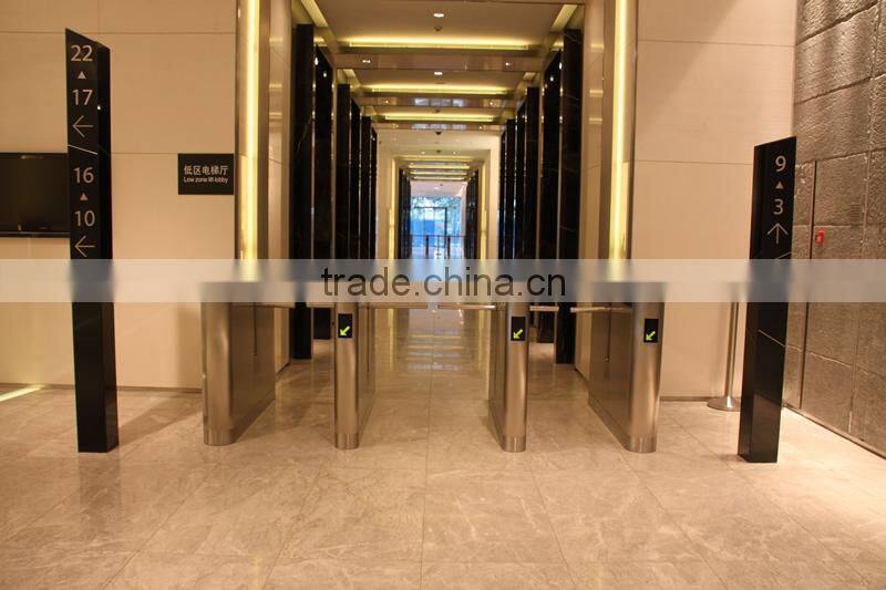 Drop arm Turnstile with Bi-direction card swipping