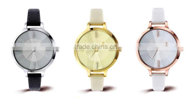 Leather Strap Quality Fashion Girls Wrist Watches