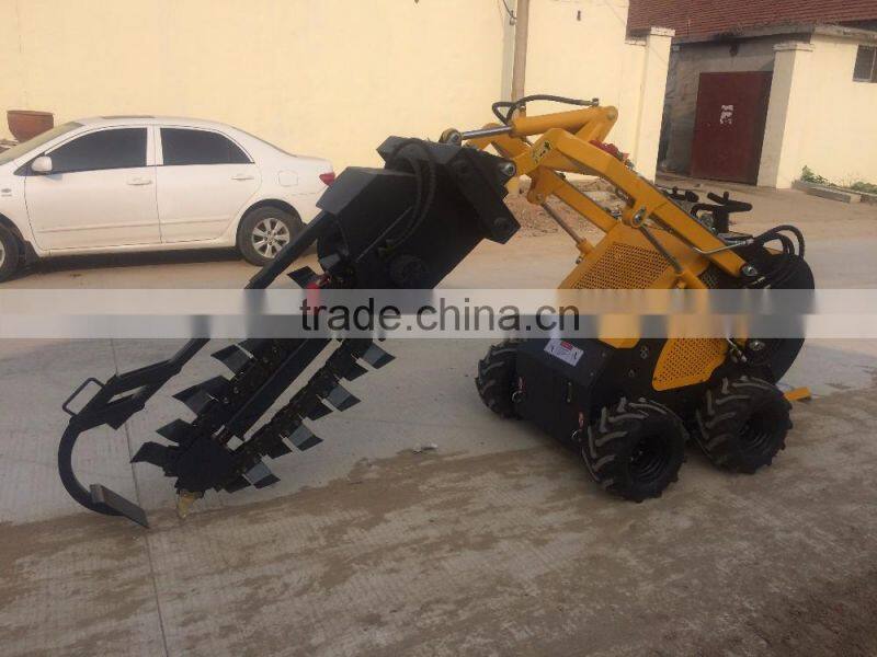 multiple function Mini Skid steer loader with mini excavator