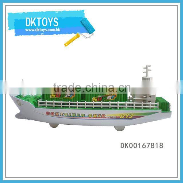 Cheapest Plastic Container Ship Toy Friction Power Ship