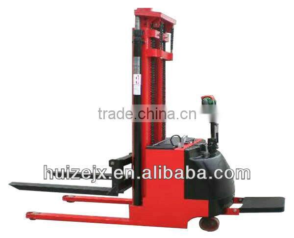 Electric battery Stacker with pedal