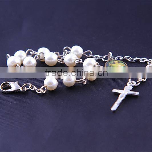 natural pearl price catholic rosary bracelet