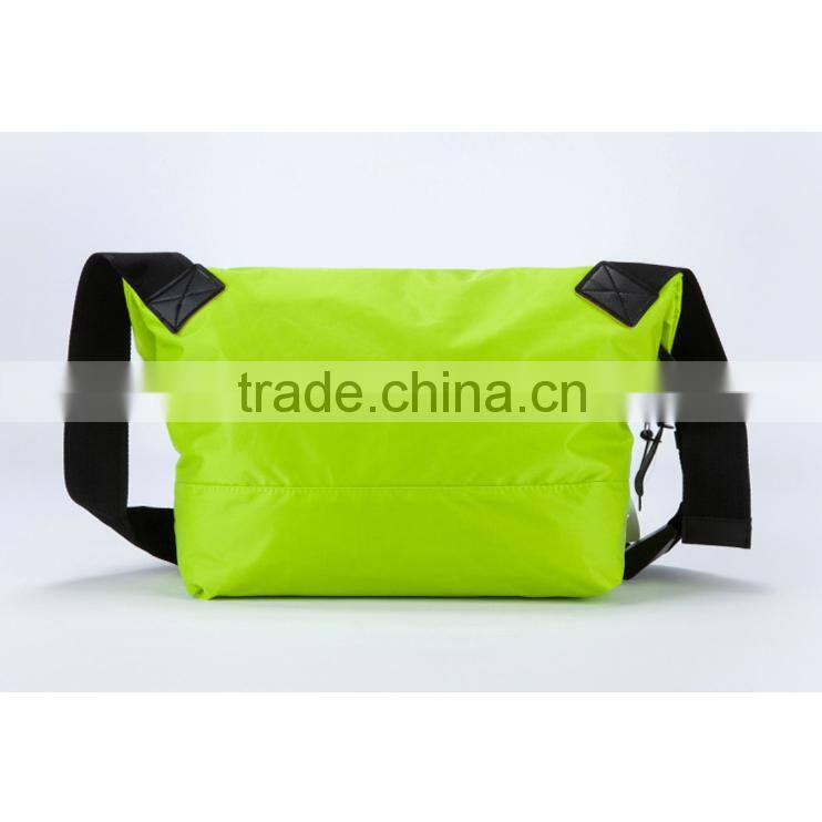 Green Single Shoulder Bag,Chrome Messenger Bag For Lady