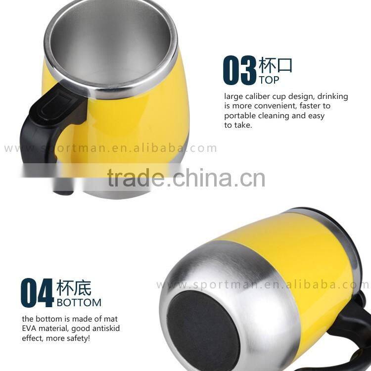 16oz reliable quality blue coffee mug hot China product auto travel tea mug assorted color wholesale water cup