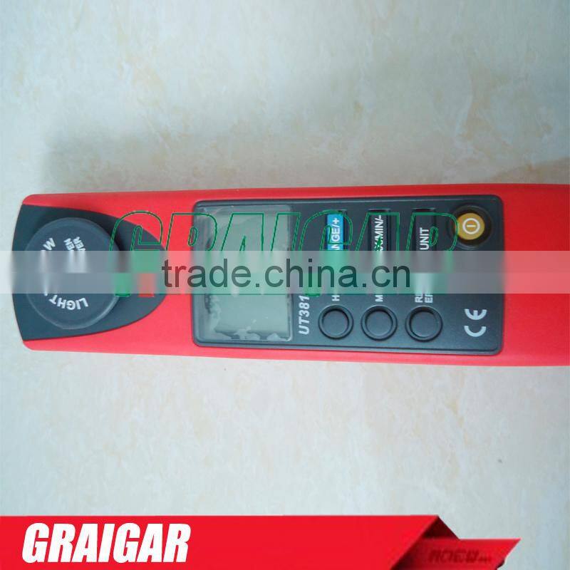 Free shipping! Digital Illuminometers UNI-T UT381 lux meter Photometer Luminance meter 4-speed range Auto Range&Data Hold