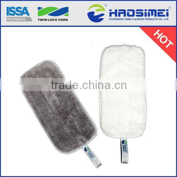 Microfiber flat floor clean scrubboards