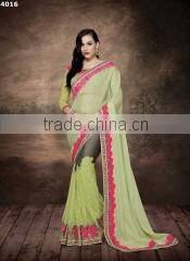 Goodness Beige Georgette On Net Designer Lehenga Choli/indian lehenga online shopping