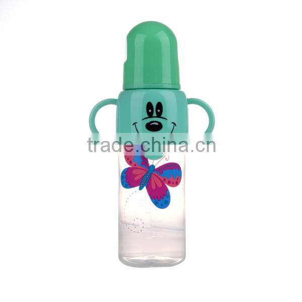 High Quality PP Feeding Bottle Cute Shaped Baby Nurser China Baby Bottle
