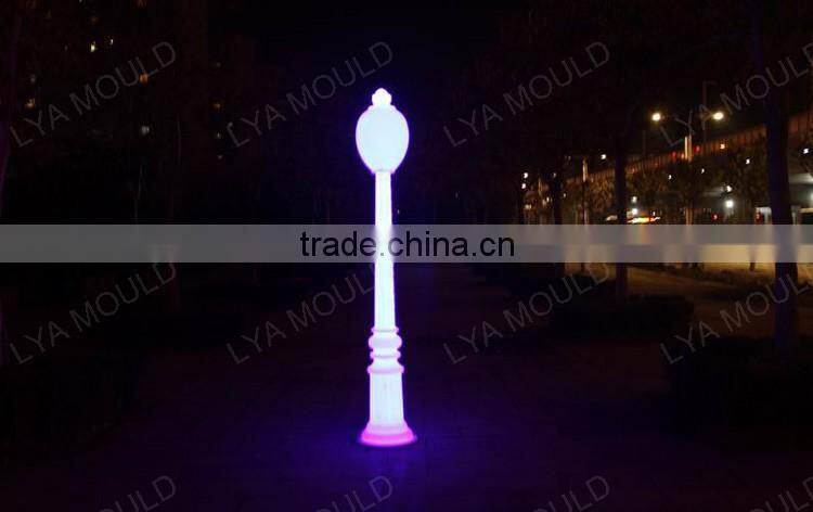 Low investment easy operation solar street lights pole design