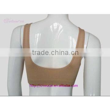 nude bra skin color underwear seamless sports bra
