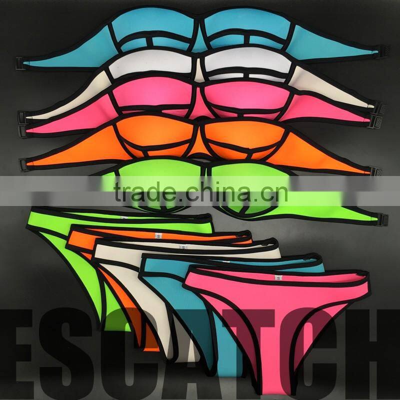 2015 Ladies Secret Sexy Swimwear Bikinis Push up bikini