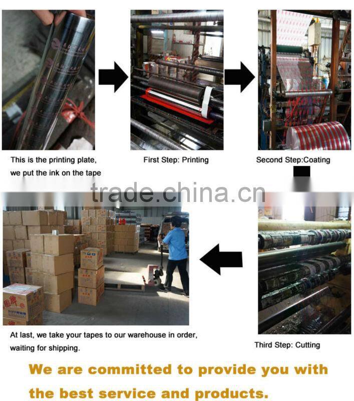 Adhesive Band Packaging Customized Logo Printed Tape