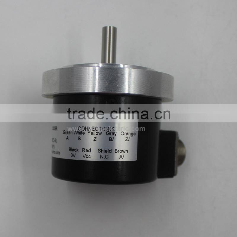 ISC7008 1024ppr dia 9mm optical shaft rotary encoder pulse price incremental rotary encoder