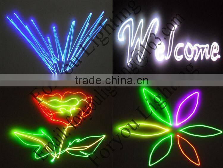 Remote control classical animation cartoon laser rgb 1w