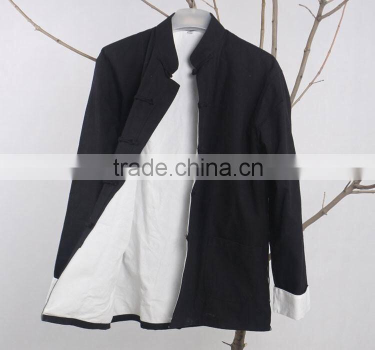 Traditional Chinese garments double-dick coat for Kungfu/Taiji Meditation menwear colorful Retail & wholesale