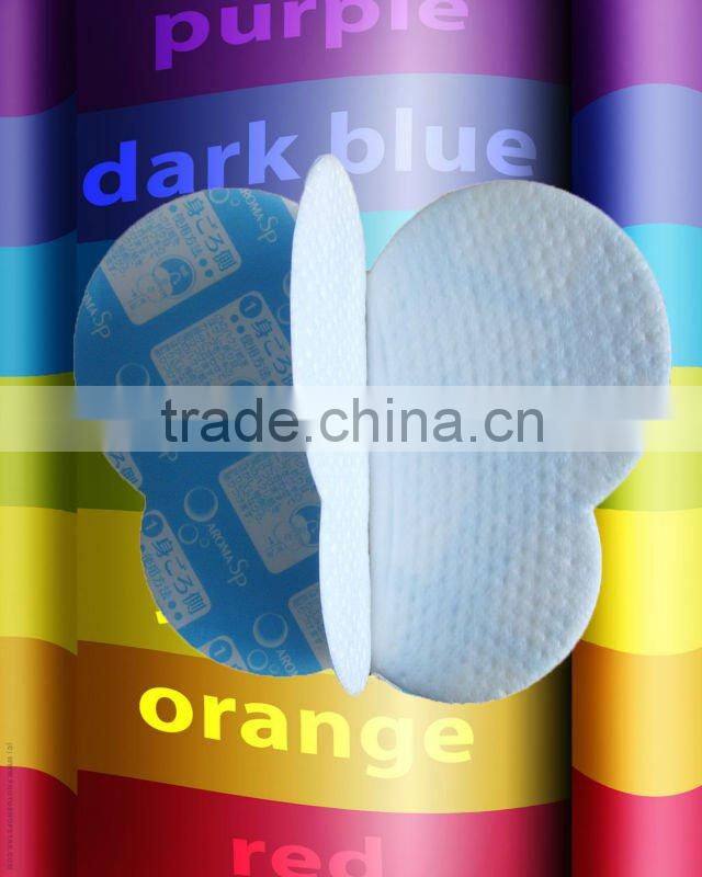 disposable axilla shield,armpit pad sweat pad,underarm pad,dress shield
