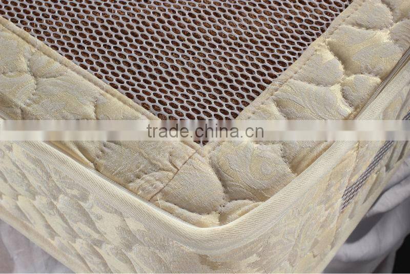 Wholesaler palm and coconut hotel mattress bed furniture