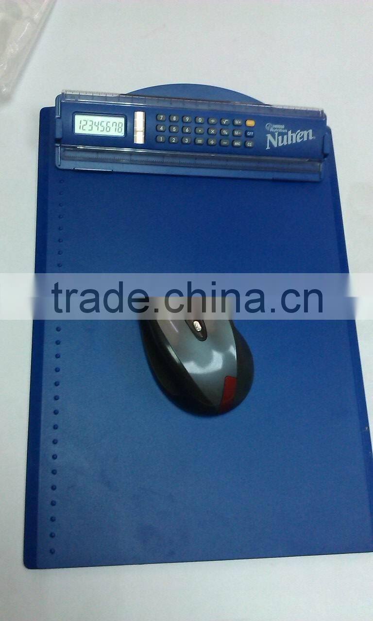 Hot Sales ABS Plastic Electronic Calculator wih clipboard