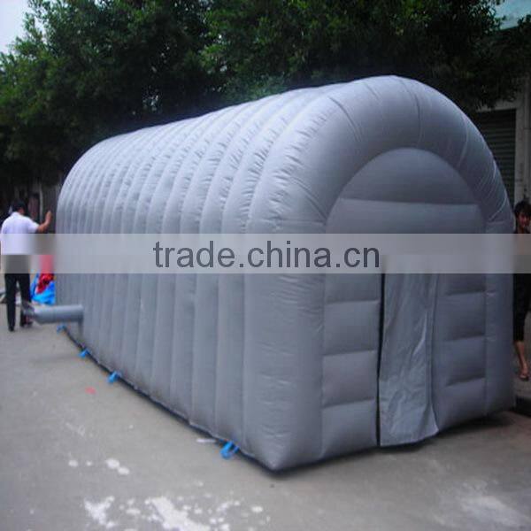 Hola rectangle grey inflatable tent camping