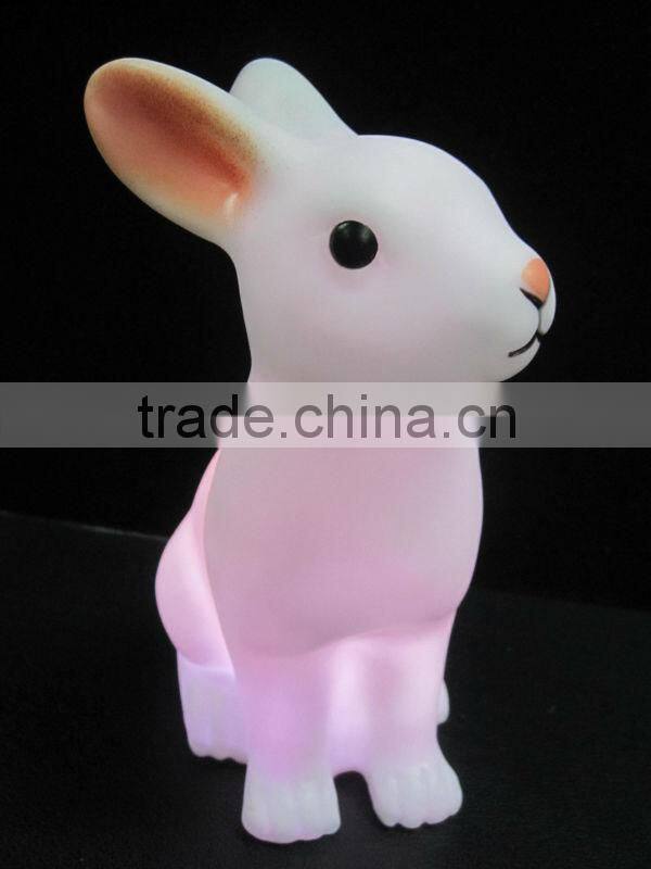 LED colorchanging rabbit candle light