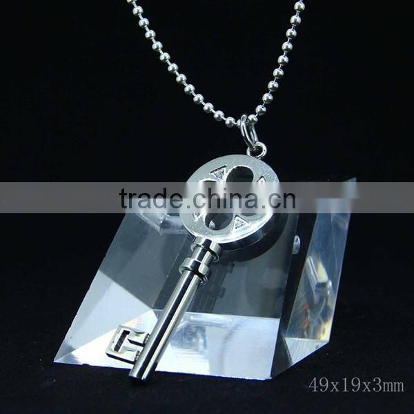 Stainless steel key pendants for sale