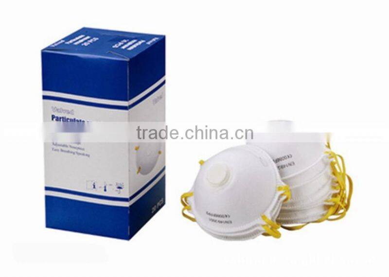 half mask chemical respirator with black elastic strap